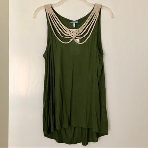 NWT Anthropologie sleeveless swing top size S